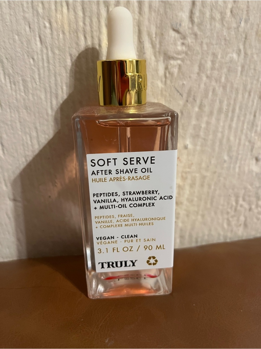 TRULY Soft Serve After Shave Oil - Pink & Gold